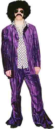 Man in purple suit